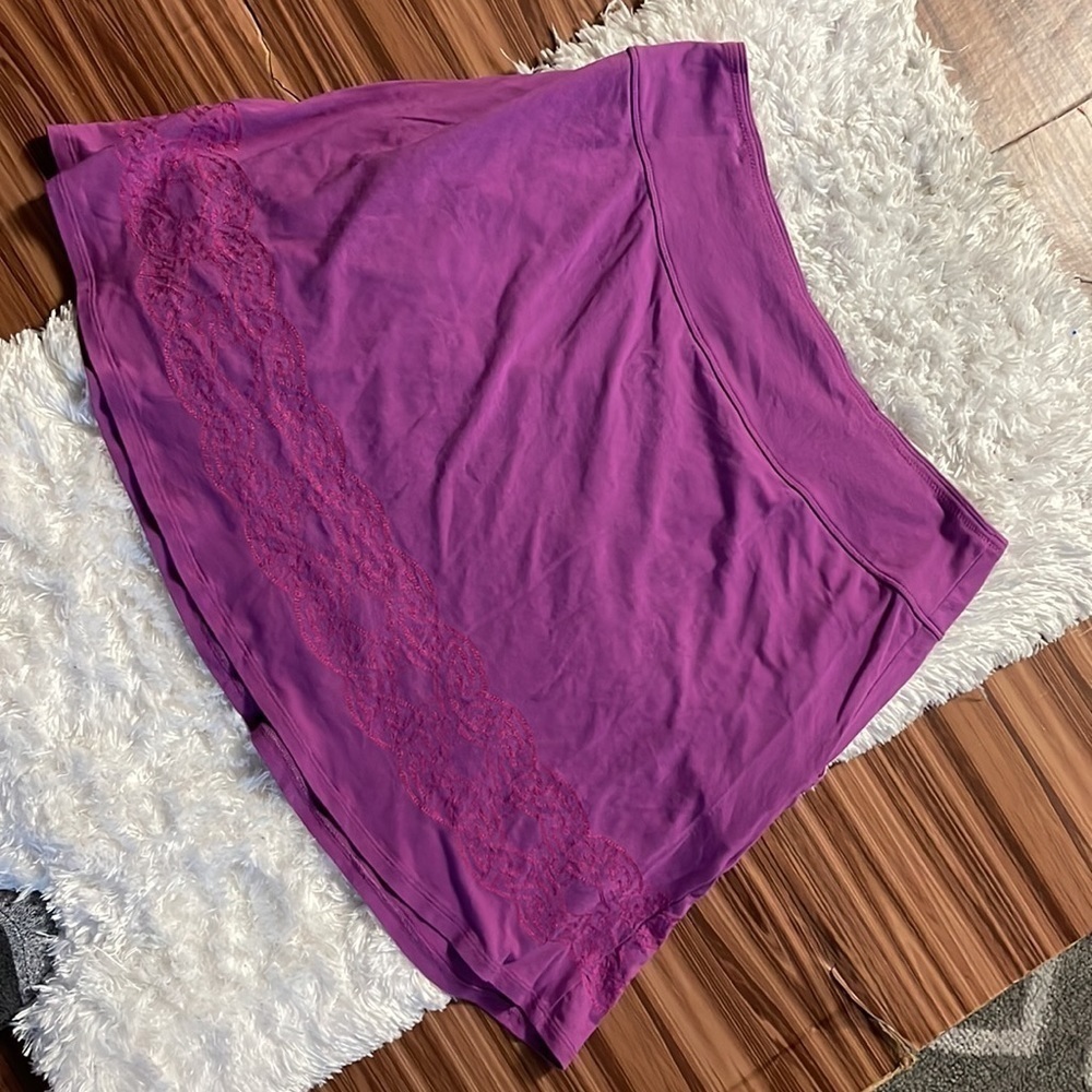 TITLE Nine Cotton Blend Skirt Size Large - Picture 6 of 10